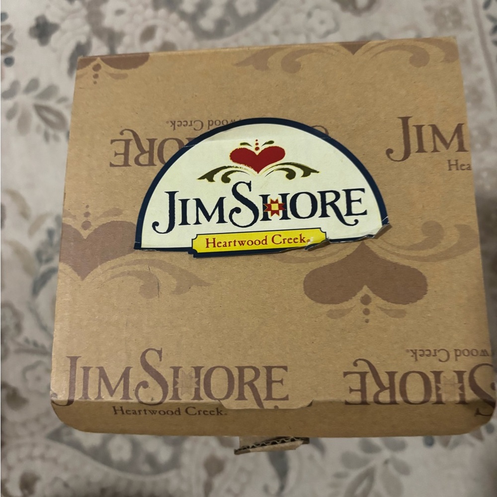 Jim Shore Heartwood Creek “Give thanks for the bounty” new in Box